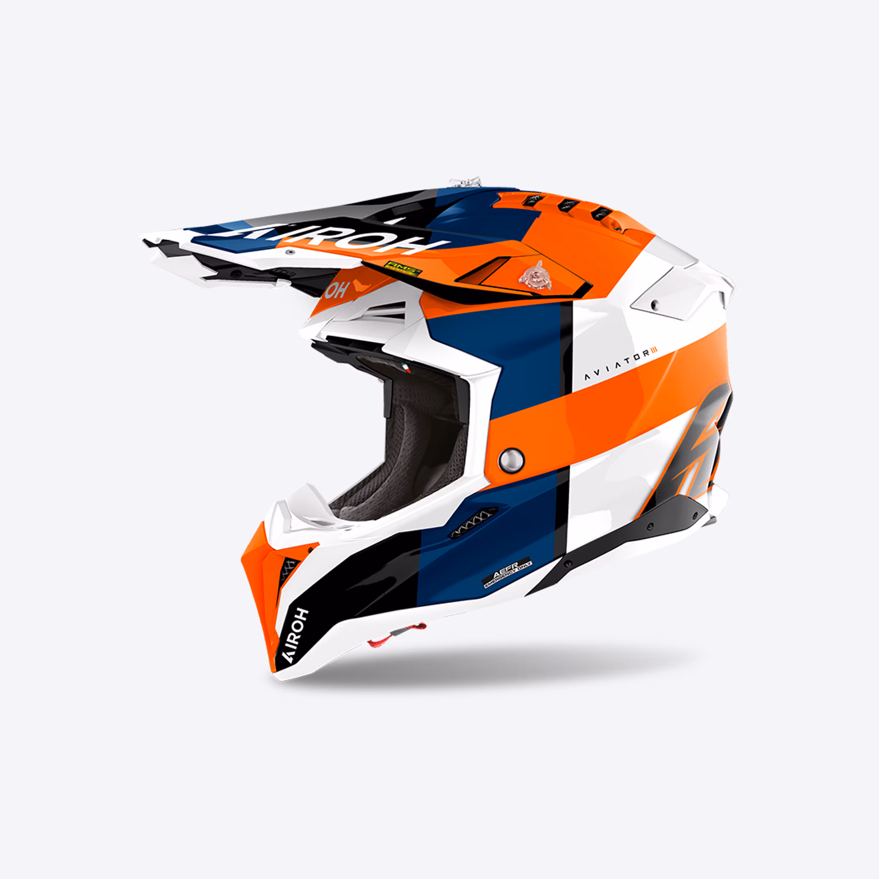 AVIATOR 3 MONARCH Orange gloss left