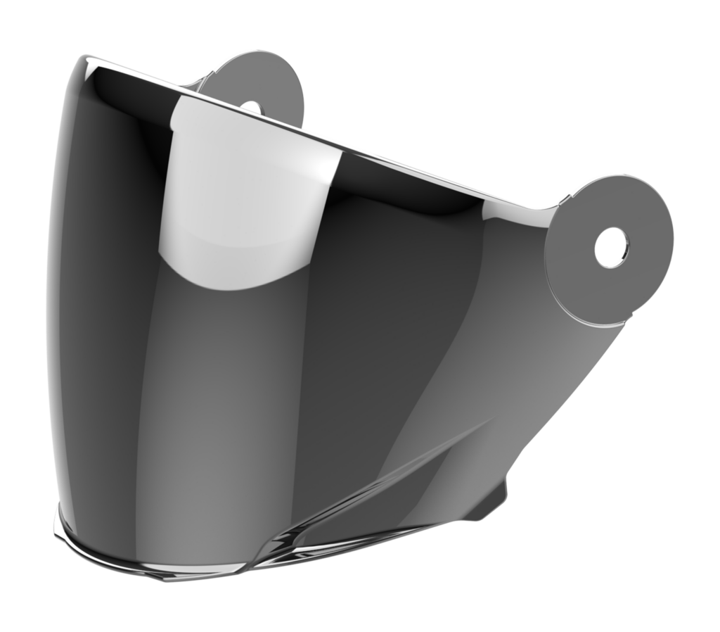 HELYOS-HELIOS VISOR silver mirrored