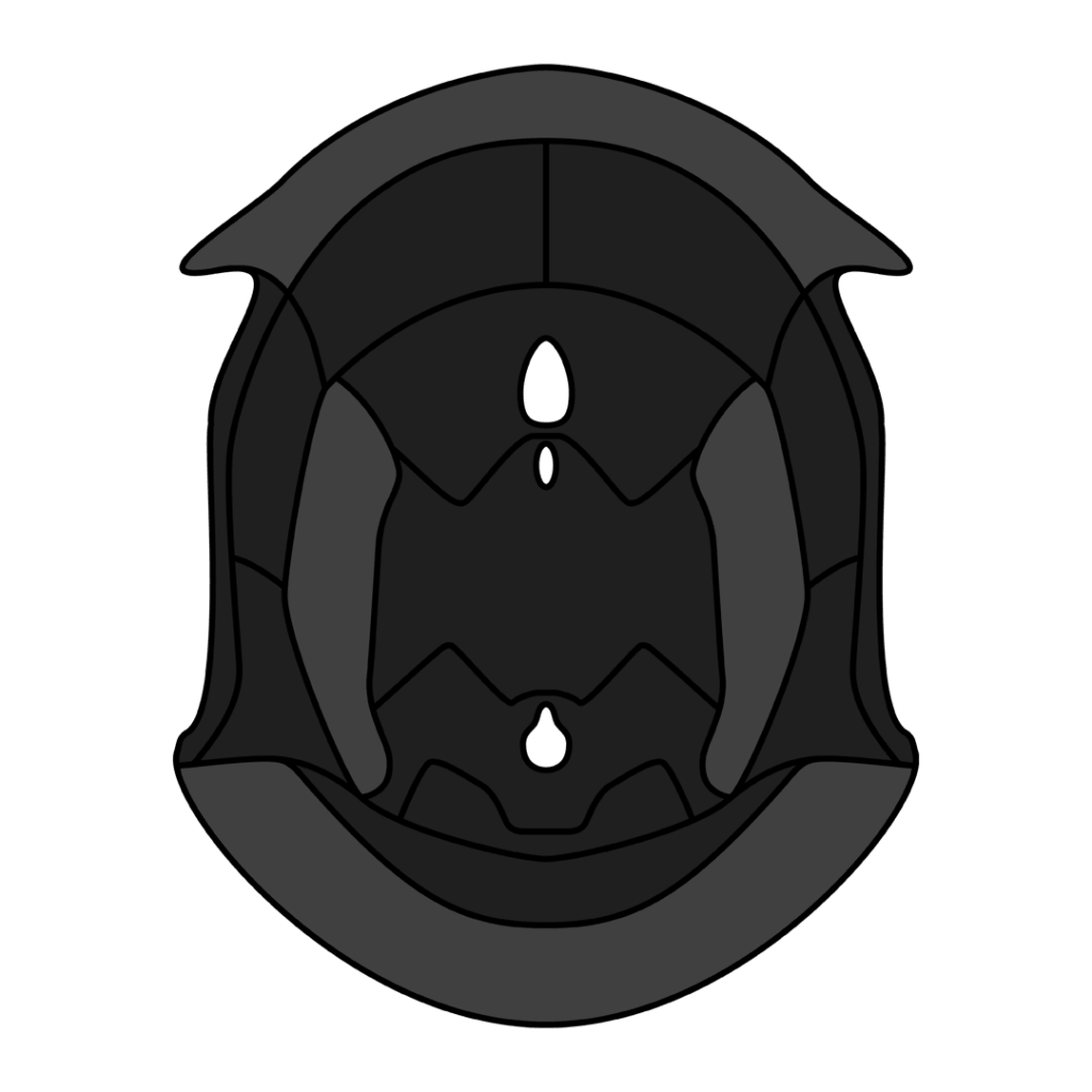 St.501 crown padding - Black