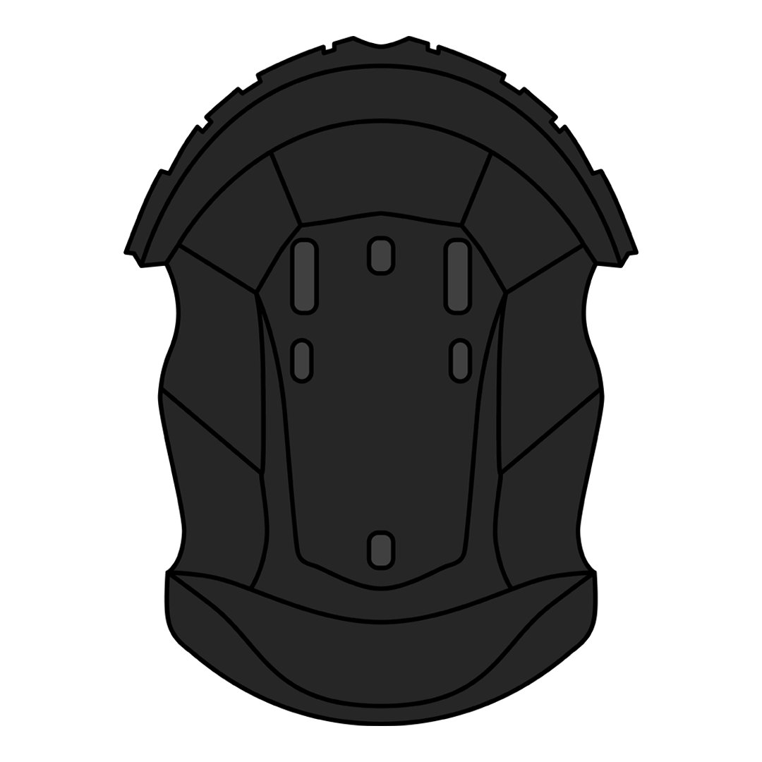 Wraap youth crown padding