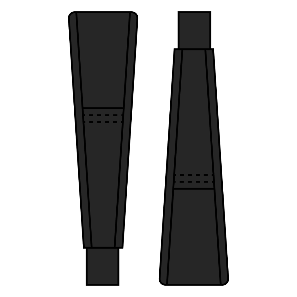 Commander chin strap covers