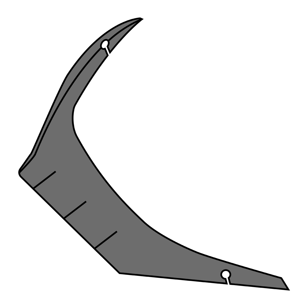 Gp 550 rear spoiler Color