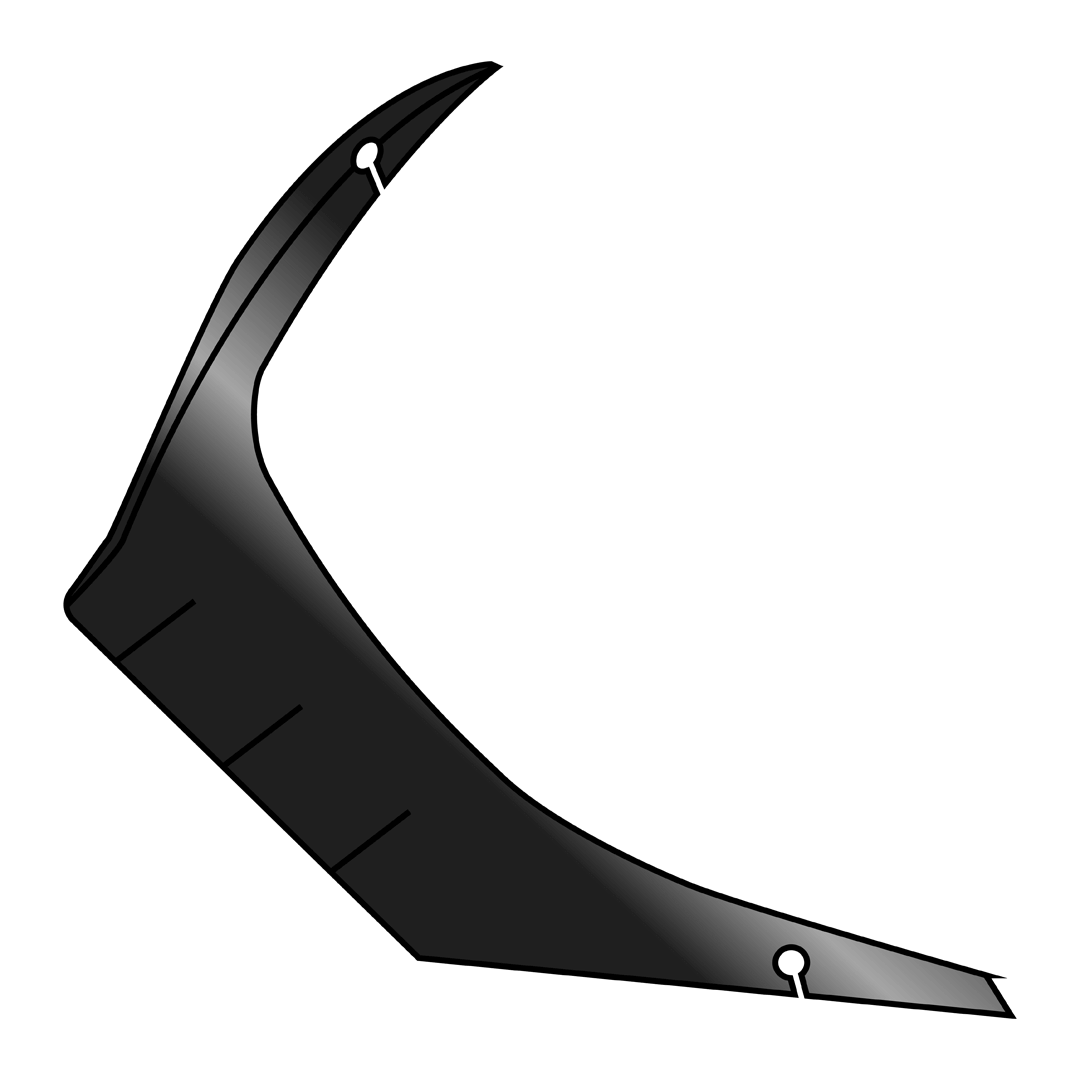 Gp 550 s rear spoiler