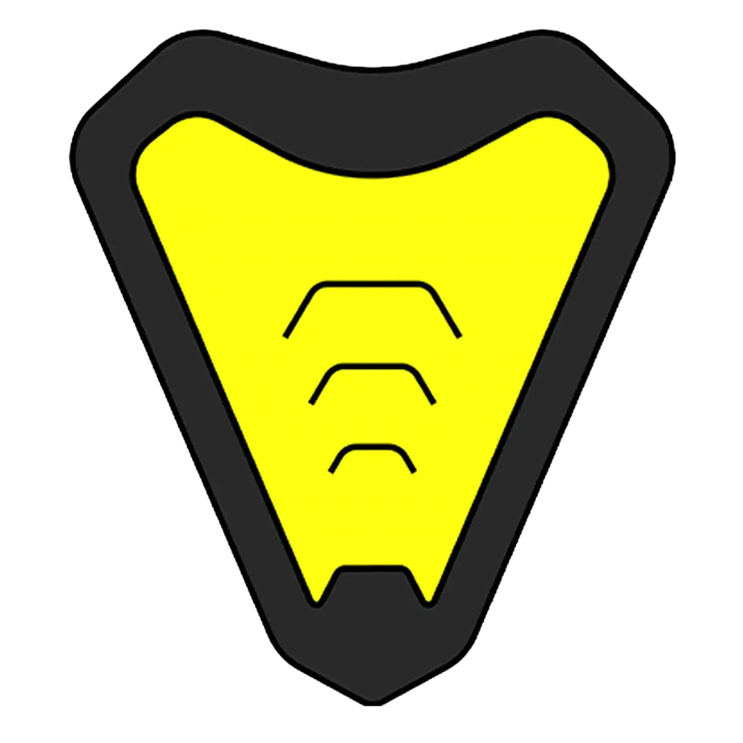 Commander kit chin vent Yellow gloss