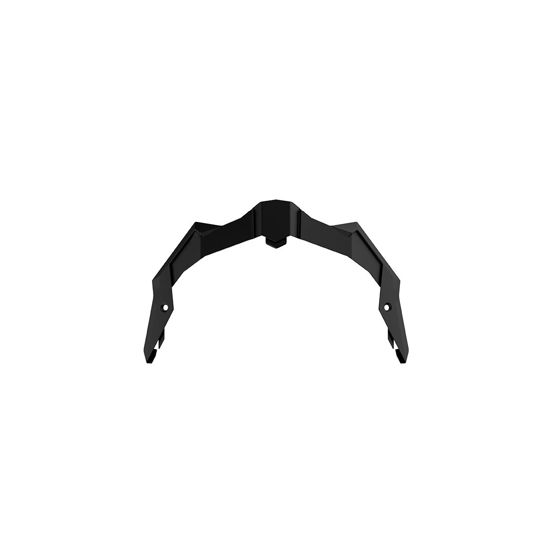 Aviator 3 Visera corta extendida - Negro