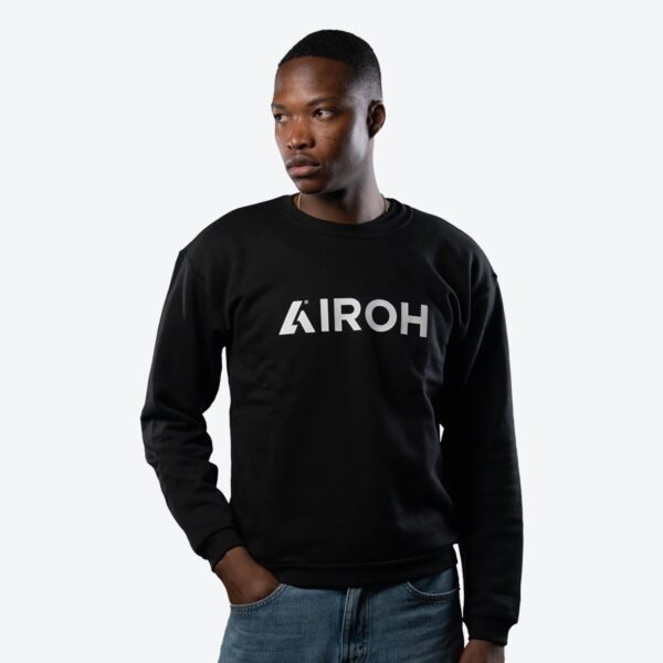 AIROH HOODIE BLACK