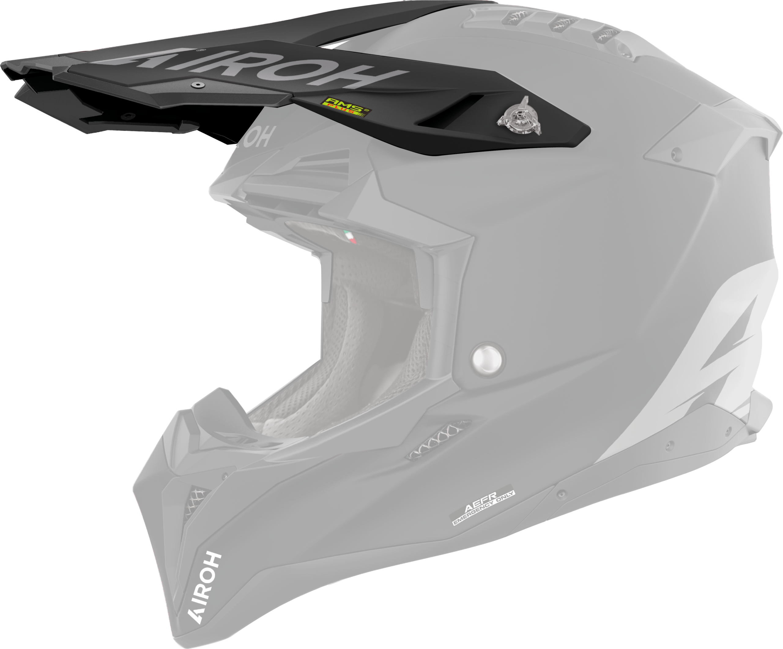 AVIATOR 3 PEAK COLOR BLACK MATT new logo