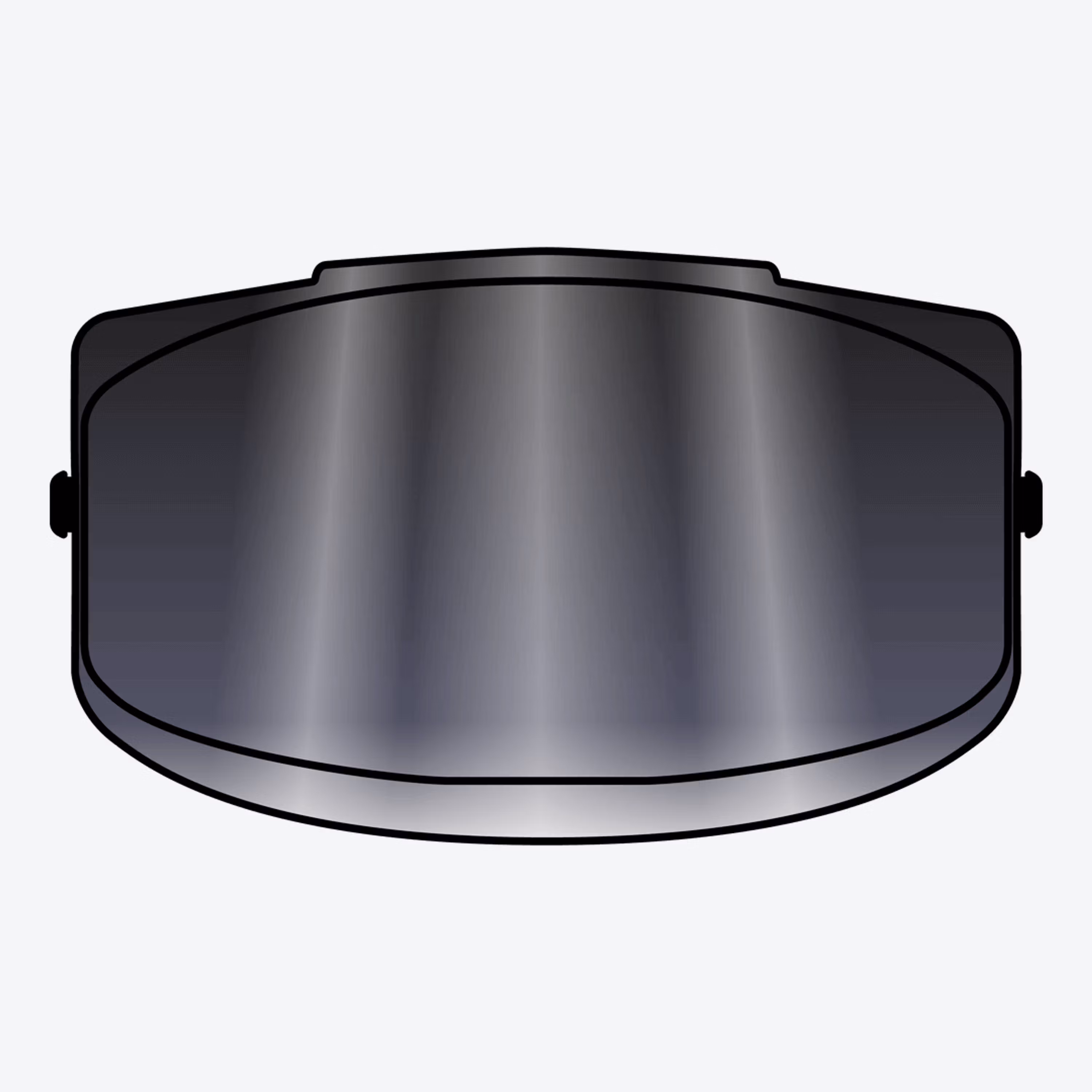 GP550S-GP500 VISOR DARK SMOKE