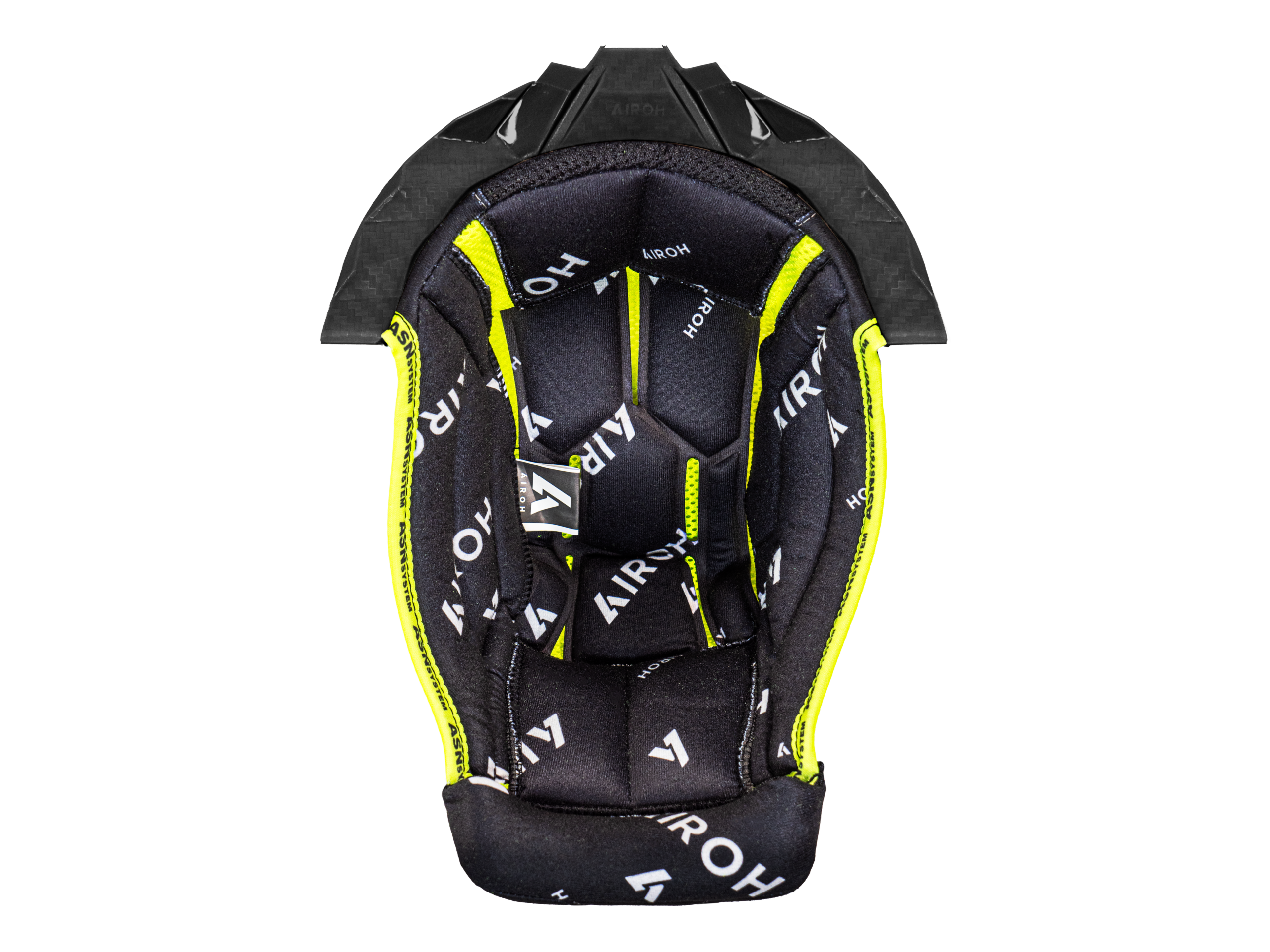 TWIST 3 CROWN PADDING BLACK/WHITE with BLACK SUPPORT