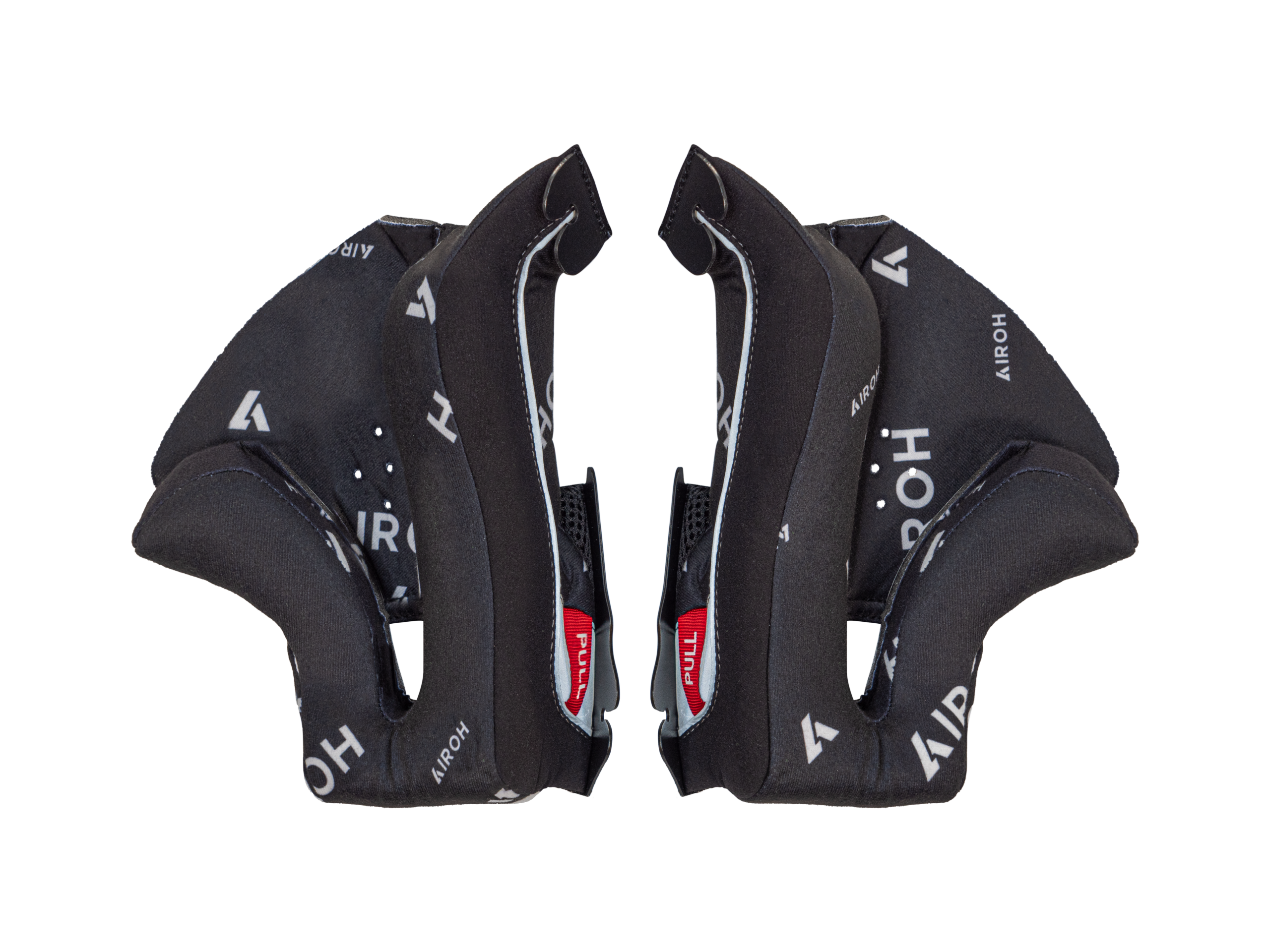 TWIST 3 CHEEK PADS BLACK/WHITE