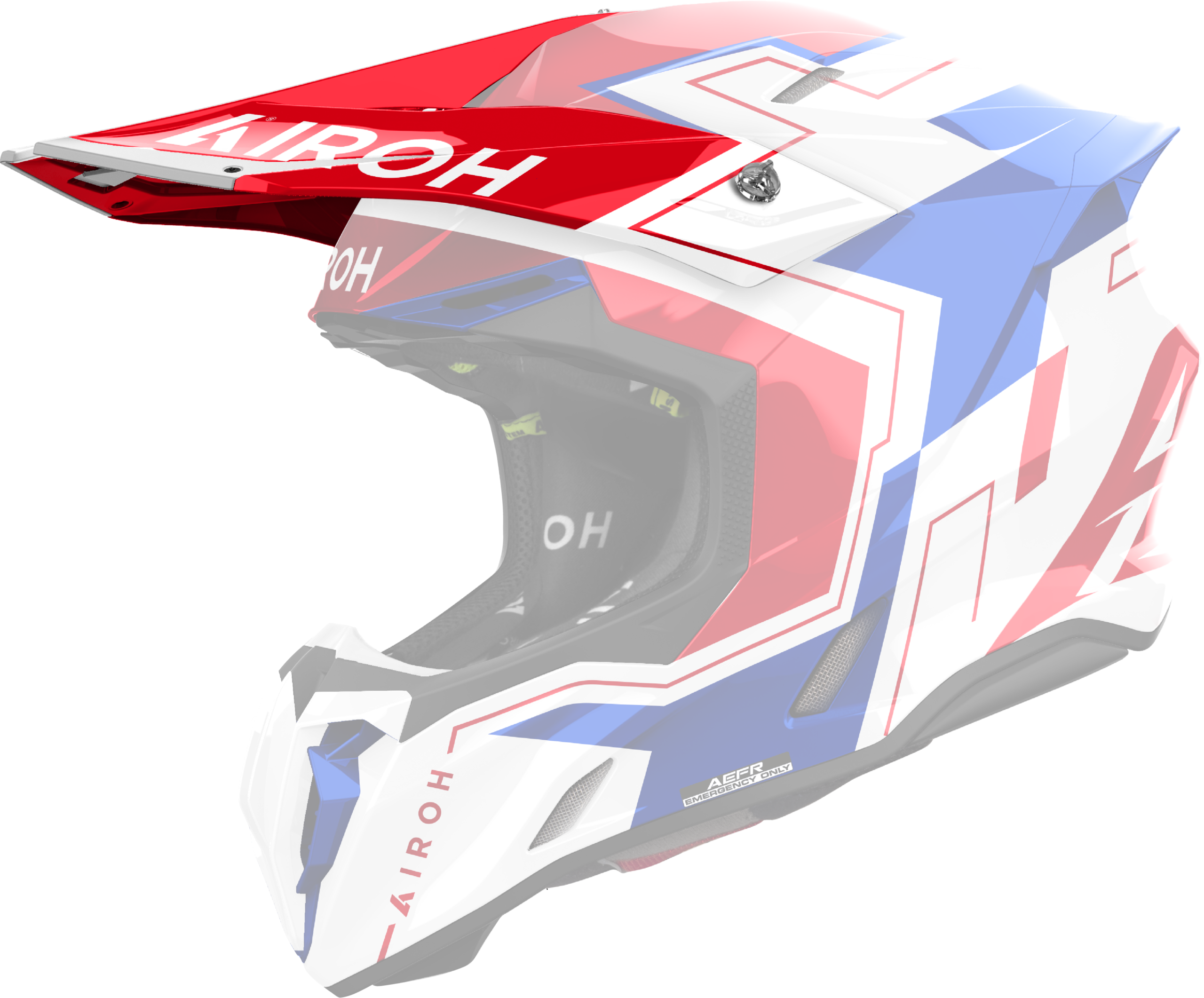 TWIST 3 PEAK DIZZY BLUE-RED GLOSS