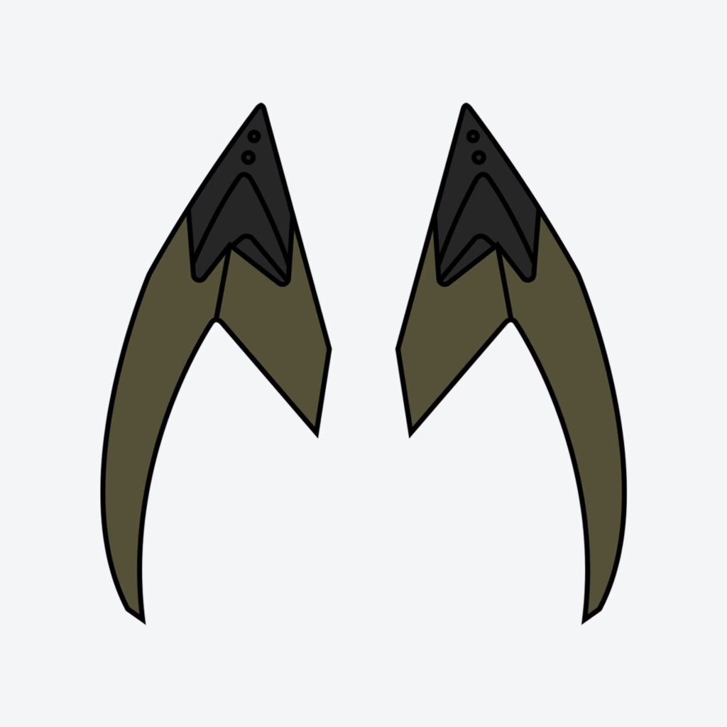 VALOR UPPER VENT Green matt