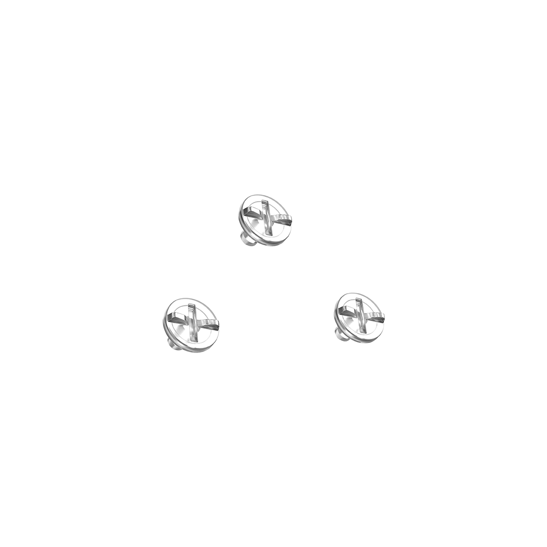 Kit peak screws twist 3 - Clear