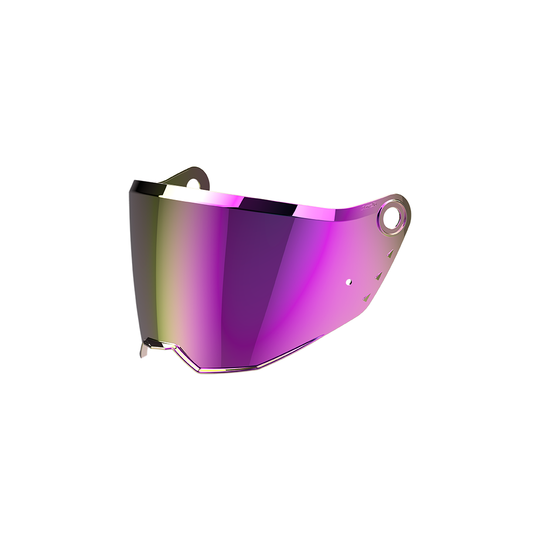 Visor commander 2 iridium mirrored