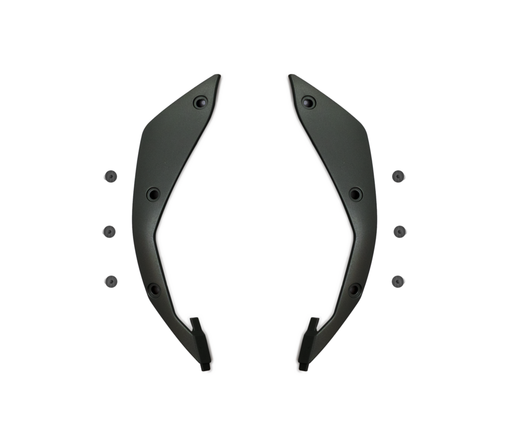 AVIATOR 3 SIDE PLATES BLACK and SCREWS