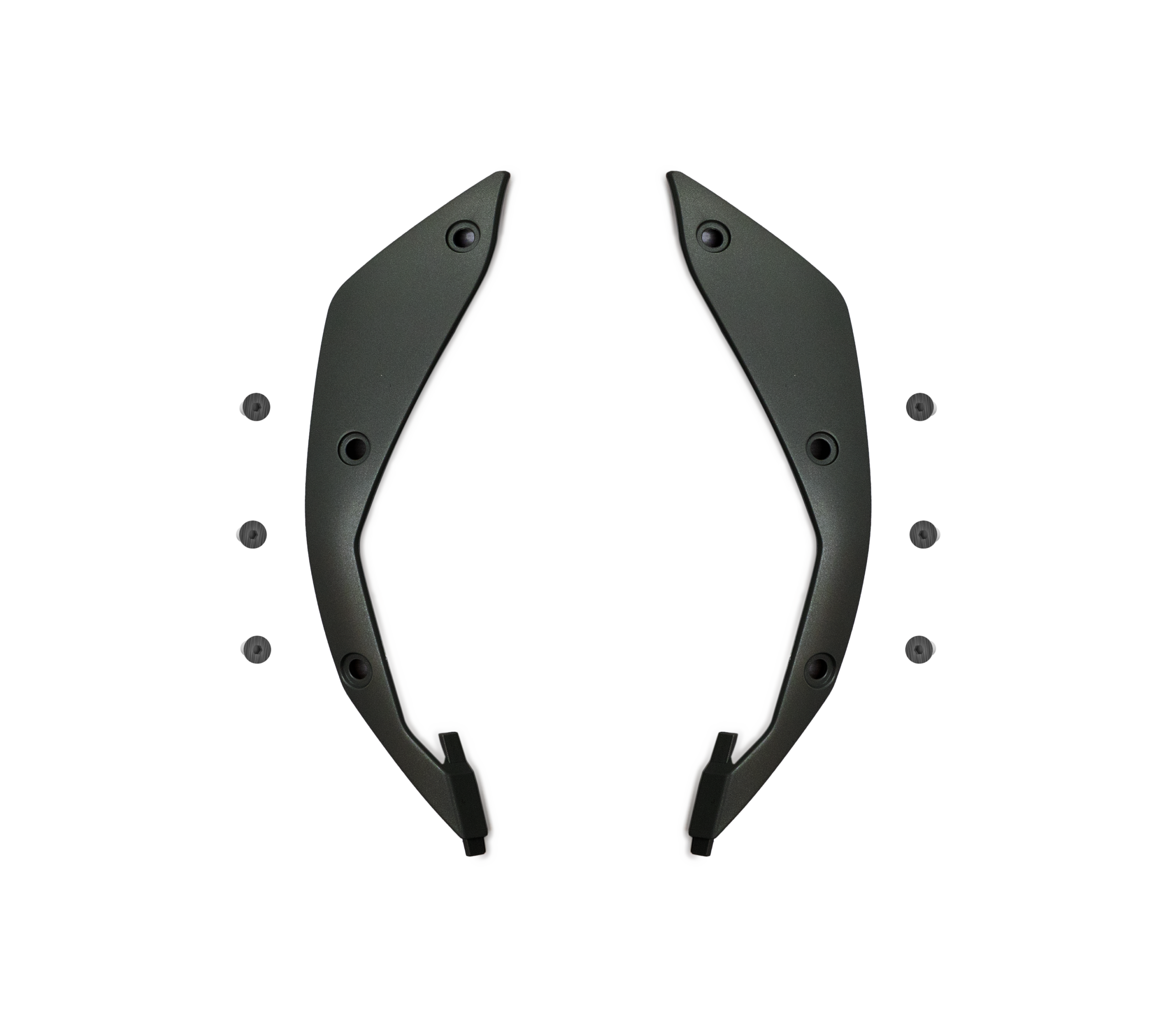 AVIATOR 3 SIDE PLATES BLACK and SCREWS