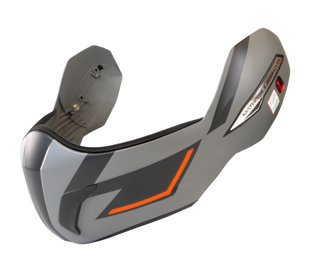 MATHISSE II CHIN GUARD Genius orange matt