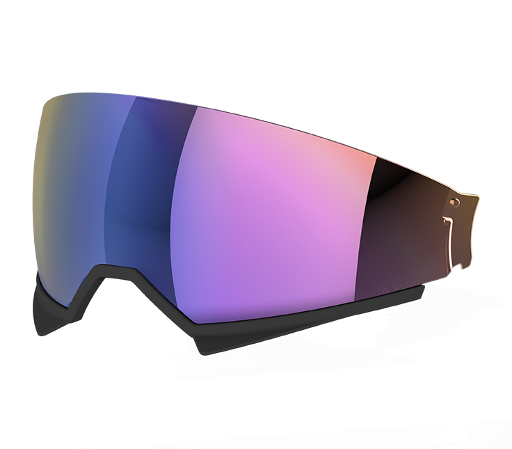KOMBAKT SUN VISOR iridium mirrored