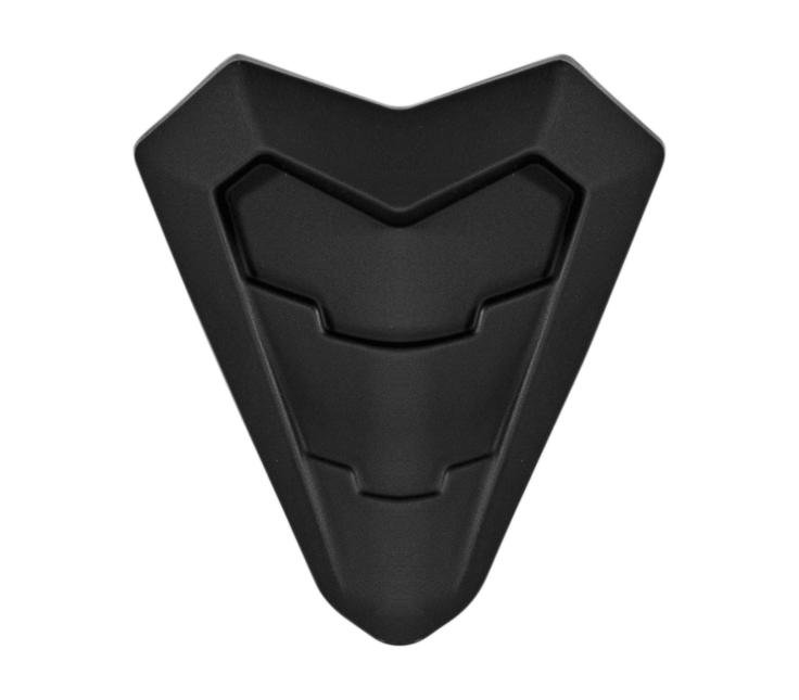 COMMANDER 2 CHIN VENT BUTTON black matt