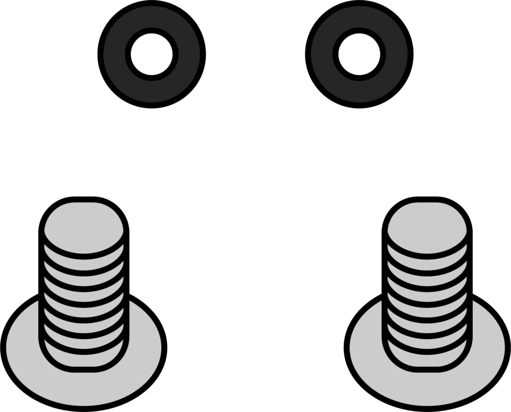COMMANDER VISOR SCREWS KIT