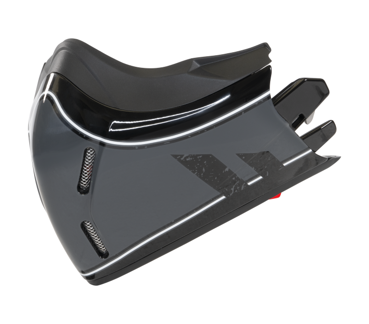 J 110 CHIN GUARD RASTER dark grey gloss