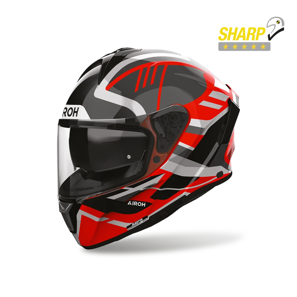 Airoh Spark 2 | Full-Face Motorcycle Touring Helmet with Pinlock
